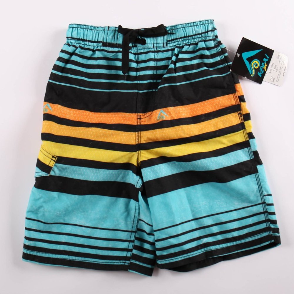 Kanu Surf Shorts Swim Trunks Boys Medium